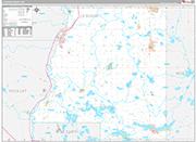 Le Sueur Wall Map Premium Style